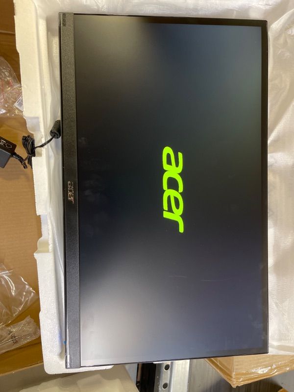 Photo 2 of Acer 21.5 Inch Full HD (1920 x 1080) IPS Ultra-Thin Zero Frame Computer Monitor (HDMI & VGA Port), SB220Q bi
