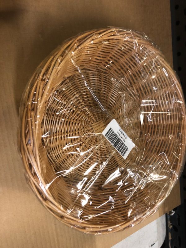 Photo 2 of  Basket Woven Wicker Bowl  11x9x4 in  2pcs 

