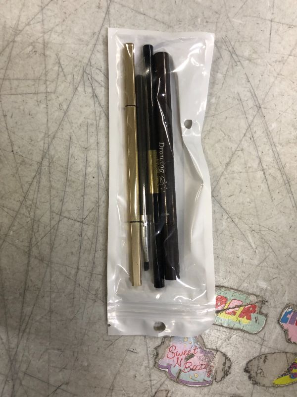 Photo 1 of 3 Different Eyebrow Pencils,Creates Natural Looking Brows Easily And Lastes All Day,4-in-1:Eyebrow Pencil *3; Eyebrow Brush *1,Middle Brown #-02015008