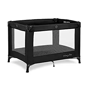 Photo 1 of Dream On Me Nest Portable Play Yard With Carry Bag And Shoulder Strap, Black
