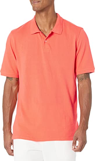 Photo 1 of Amazon Essentials Men's Regular-Fit Cotton Pique Polo Shirt -- Size XXL
