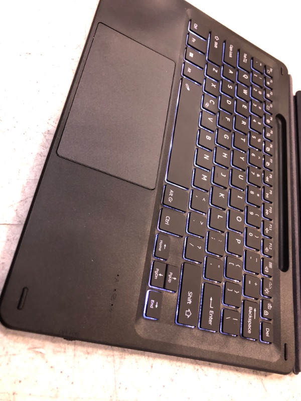 Photo 1 of XIWMIX Type Cover for Microsoft Surface Pro 9/Pro 8/Pro X 13 Inch, Portable Bluetooth 5.1 Wireless 7-Color Backlit Surface Pro 9/8/X Keyboard with Touchpad/Pencil Holder/Built-in Rechargeable Battery z-Surface Pro 9/8/X Black