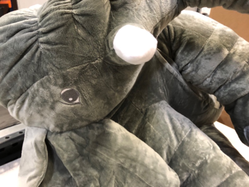 Photo 3 of 31 INCH TALL STUFFED ANIMAL ELEPHANT 