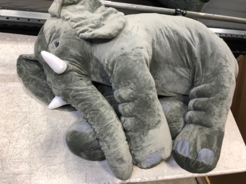 Photo 1 of 31 INCH TALL STUFFED ANIMAL ELEPHANT 