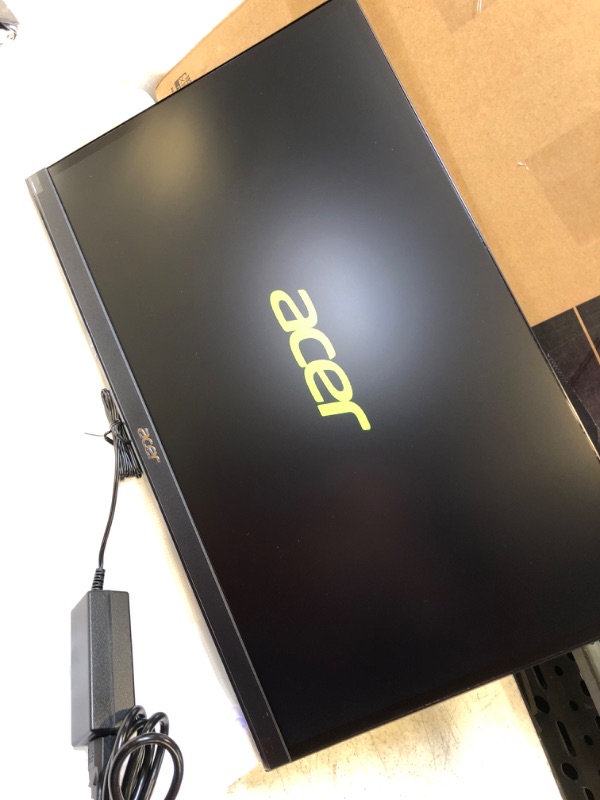 Photo 2 of Acer 21.5 Inch Full HD (1920 x 1080) IPS Ultra-Thin Zero Frame Computer Monitor (HDMI & VGA Port), SB220Q bi