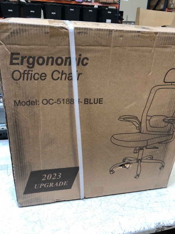 Photo 3 of Mimoglad Office Chair, High Back Ergonomic Desk Chair with Adjustable Lumbar Support ( SEALED ITEM )
