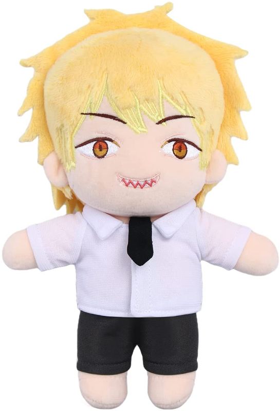 Photo 1 of LINKOM Anime Power Denji Makima Plush Doll Toy Stuffed Plushie