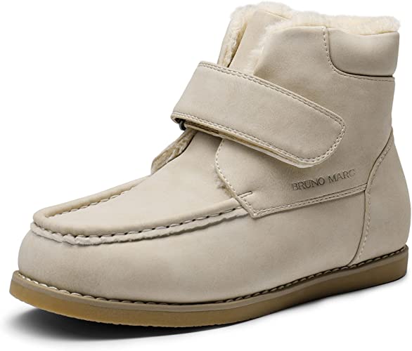 Photo 1 of Bruno Marc Boys Girls Insulated Winter Snow Boot Fur Lining Easy-on Outdoor Boots size 10