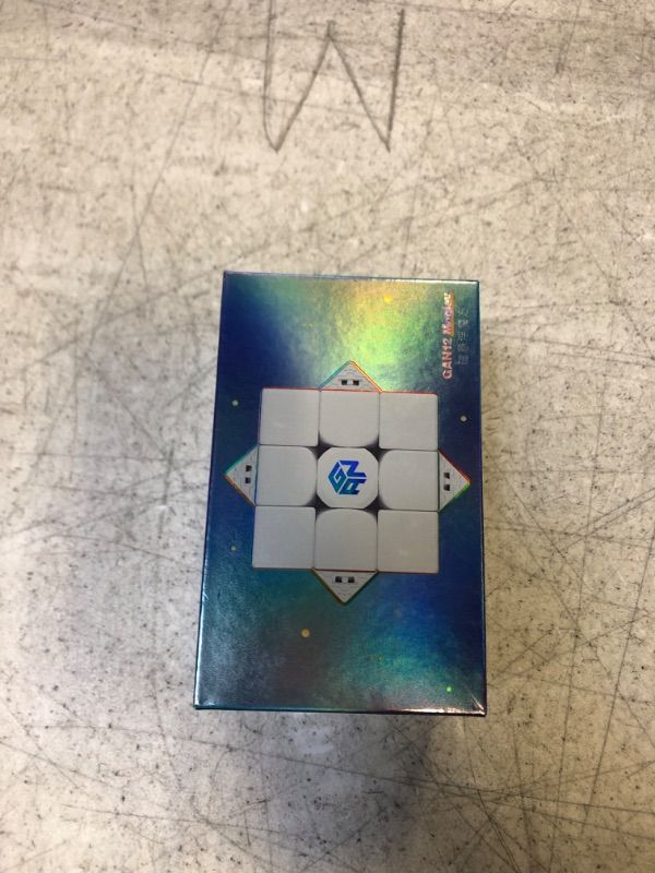 Photo 2 of GAN 12 Maglev Frosted, 3x3 Stickerless Speed Cube Gans 56mm Magic Cube Puzzle