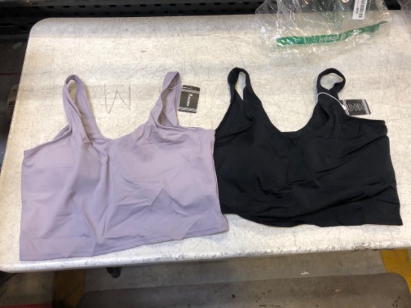 Photo 1 of 2 PACK SPORTS BRA 
SIZE XLARGE 