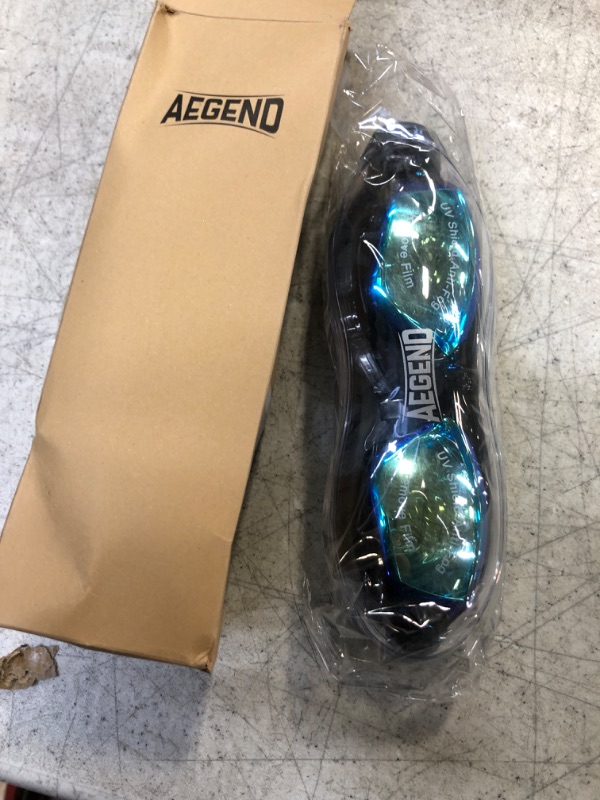 Photo 2 of Aegend Swim Goggles, Swimming Goggles No Leaking Full Protection Adult Men Women Youth
