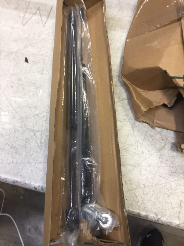 Photo 2 of 15 inch 45 Lbs Gas Struts Spring Shocks Lift Supports for Pickup Truck Canopy Cap Hatch, are Leer Topper Shell Rear Window, Tool Box, Storage Box Lid, Cabinet Gas Strut, Cargo Doors, Camper Shell