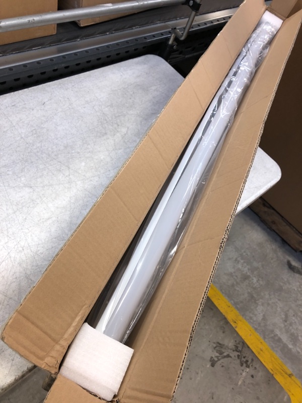 Photo 1 of Tycholite Dimmable 4FT LED Kitchen Puff Ceiling Lights, 40W, 4800LM, 4000K, 4 Foot LED Linear Fixture 48 Inch Flush Mount LED Wraparound Shop Light for Garage, Office, Fluorescent Tube Replacement 4ft-6"