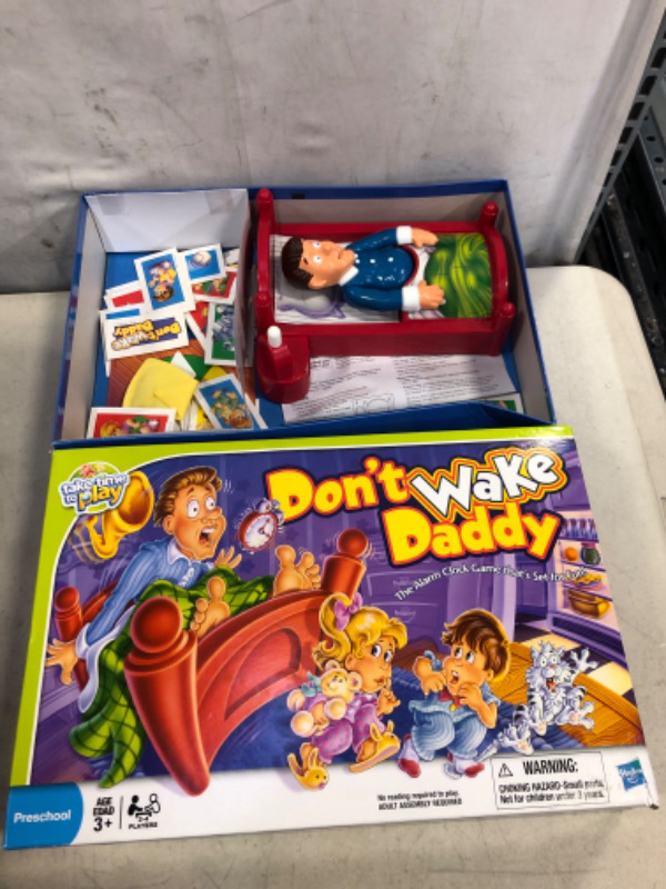 Photo 2 of Hasbro Gaming Don't Wake Daddy Preschool Game for Kids Ages 3 and Up (Amazon Exclusive)