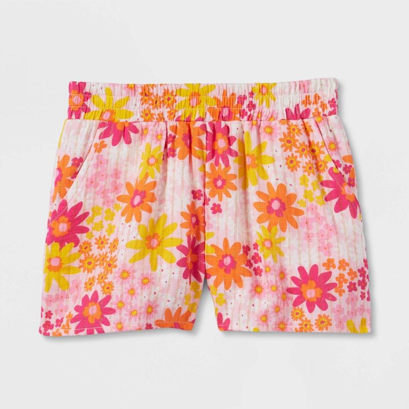 Photo 1 of Girls' Floral Pull-on Shorts - Cat & Jack™
SIZE XL
