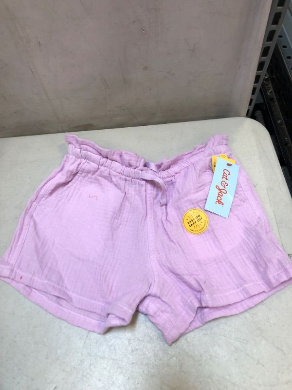 Photo 2 of Girls' Woven Gauze Shorts - Cat & Jack™
size M