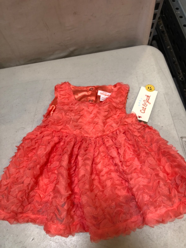 Photo 2 of Baby Girls' Soutache Dress - Cat & Jack™ Coral Pink
size 0-3 month 