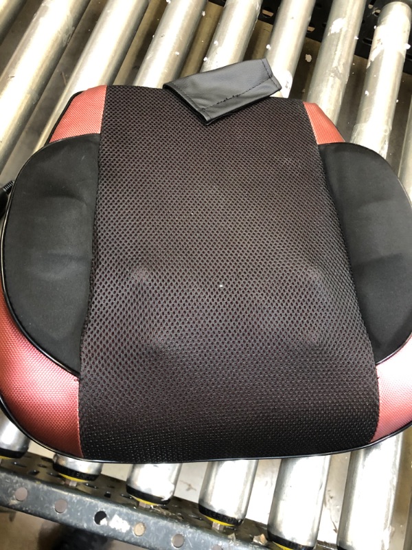 Photo 4 of CO-Z 60W Massage Chair Cushion with 20 Nodes for Men and Women | Shiatsu Kneading Heating Vibrating Massage Pad with Remote for Neck Back Shoulder and More, Ideal for Office Chair and Sofa  -- UNABLE TO TEST --