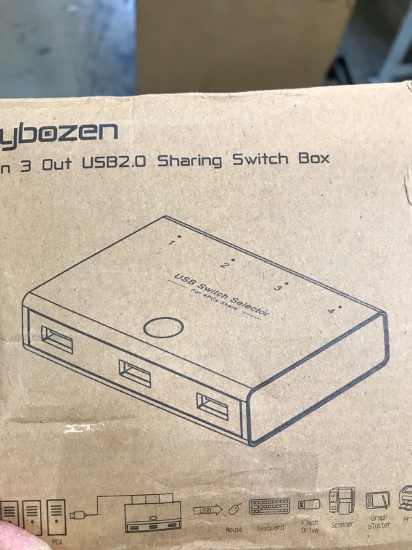Photo 1 of USB SWITCH SELECTOR FOR 4 PCS SHARE RYBOZEN