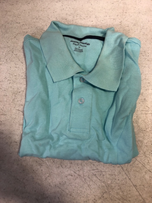 Photo 1 of Amazon essentials collard shirt * light blue size M