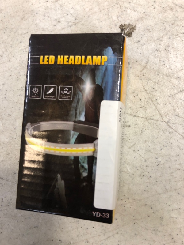 Photo 2 of ZÖNNLite LED Headlamp Rechargeable Bright Head Light for Hard Hat for Working and Dog Walking, etc
