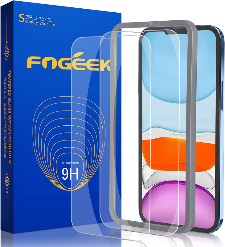 Photo 1 of 5-PACK iPhone 13 Pro Max Screen Protector - FOGEEK Tempered Glass 2.5D Curved Edge Screen Protector Compatible for iPhone 13 Pro Max 6.7 inch (iPhone 13 Pro Max)
