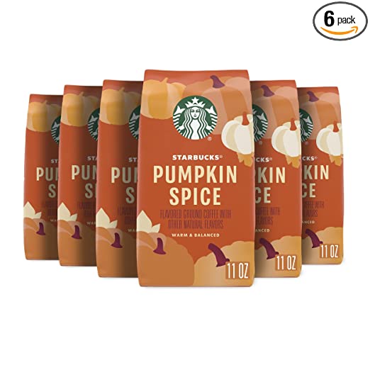 Photo 1 of 6CT OF STARBUCKS PUMPKIN SPICE 11OZ PACKAGES - ++OPENED FOR LIVE PHOTO++ - ++FACTORY SEALED++ - EXP: MARCH 18, 2023