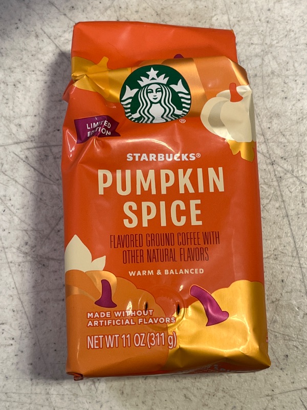 Photo 4 of 6CT OF STARBUCKS PUMPKIN SPICE 11OZ PACKAGES - ++OPENED FOR LIVE PHOTO++ - ++FACTORY SEALED++ - EXP: MARCH 18, 2023