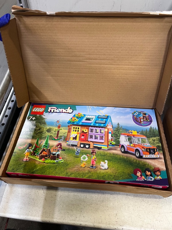 Photo 3 of LEGO Friends Mobile Tiny House 41735 Building Toy Set for Kids, Boys, and Girls Ages 7+ (785 Pieces) Frustration-Free Packaging - ++FACTORY SEALED++