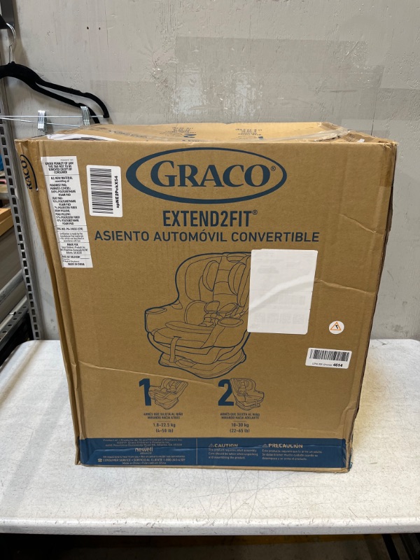 Photo 4 of Graco - Extend2Fit Convertible Car Seat, Kenzie