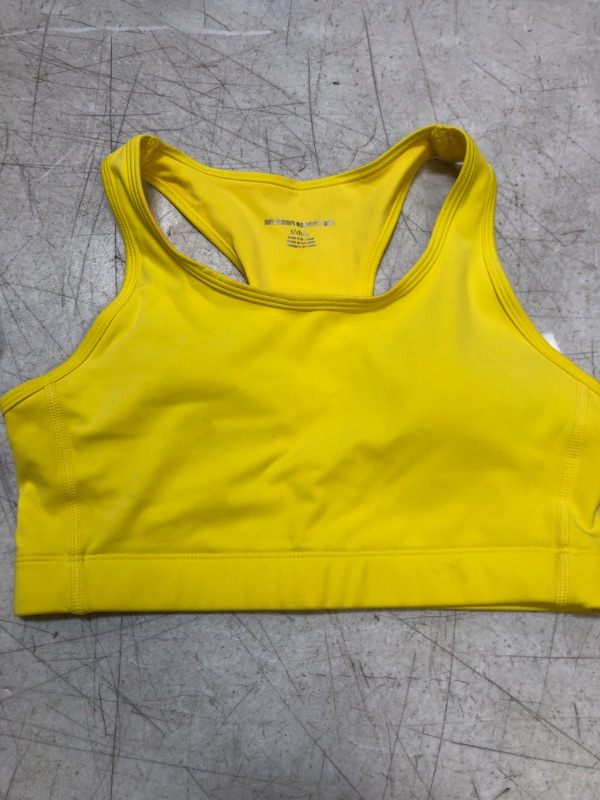 Photo 2 of Amazon Essentials Women's Active Sculpt Medium Support Racerback Sports Bra SIZE S
