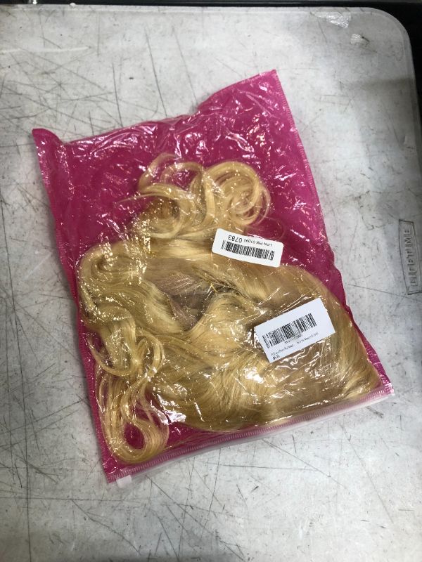 Photo 2 of 613 Lace Front Wig Human Hair Body Wave Free Part 613 HD Lace Frontal Wig Pre Plucked with Baby Hair Blonde 13x4 Lace Front Wigs Human Hair Wig for Women 10A Brazilian Virgin Hair 150% Density 22 Inch 613 body wave wig