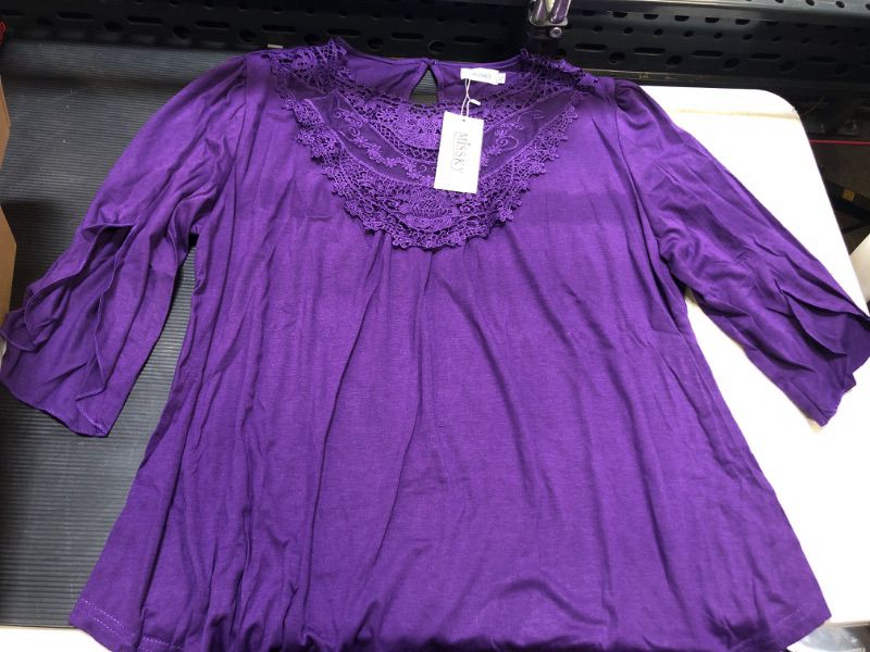 Photo 1 of MISSKY Women's Blouse size xl