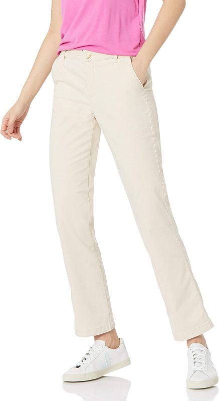 Photo 1 of Amazon Essentials Women's Stretch Twill Chino Pants SIZE 16
