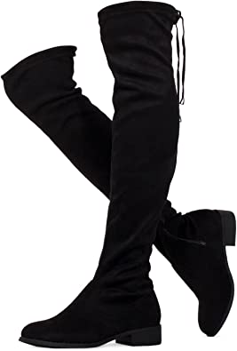 Photo 1 of  ROOM OF FASHION Women's Tokyo Stretchy Over The Knee Boots, SIZE 8 