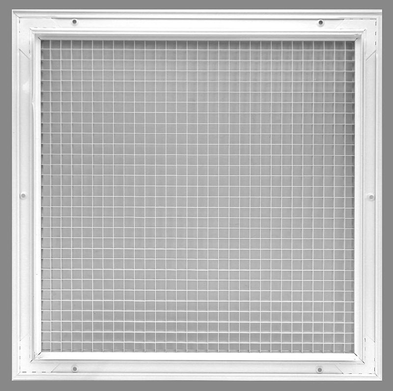Photo 1 of 22"X22" Cube Core Eggcrate Return Air Grille - Aluminum Rust Proof - HVAC Vent Duct Cover - White 