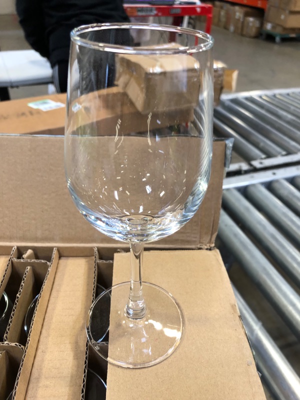 Photo 2 of [Set of 8, 12 Ounce] All-Purpose Wine Glasses, Classic