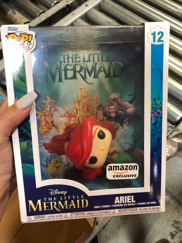 Photo 2 of Funko Pop! VHS Cover: Disney - The Little Mermaid, Ariel (Amazon Exclusive) Toys - Ariel