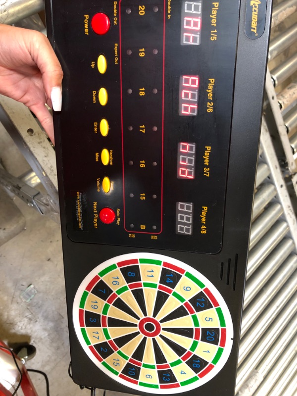 Photo 2 of Accudart E-Scorer 3: Electronic Touch Pad Dart Scorer, Black