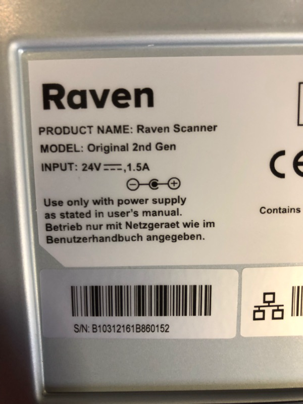 Photo 3 of Raven Original Document Scanner - Huge Touchscreen, Color Duplex Feeder (ADF), Wireless Scanning to Cloud, WiFi, Ethernet, USB, Home or Office Desktop (2nd Gen) Black