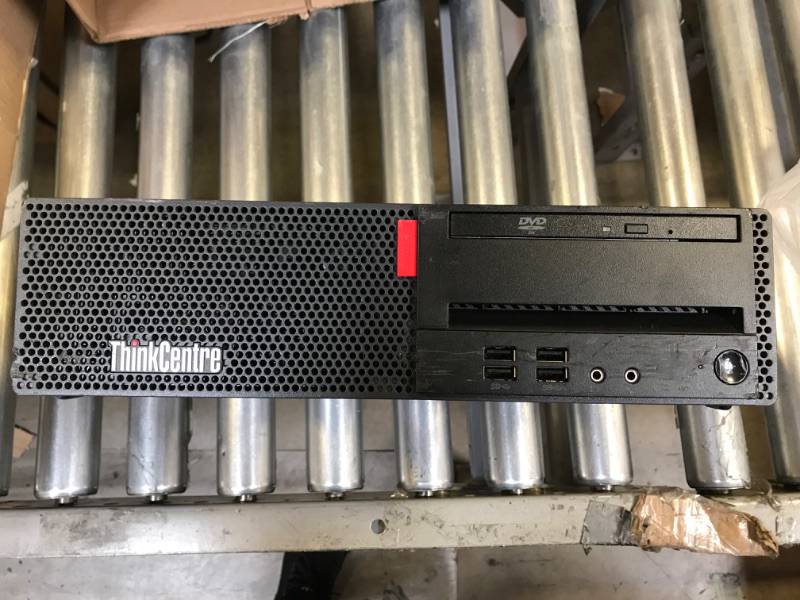 Photo 2 of Lenovo Desktop 10M7000SUS ThinkCentre M710S Ci5-7400 8GB 1TB SATA W10P Retail (Renewed) *** ITEM HAS WEAR FROM PRIOR USE ***