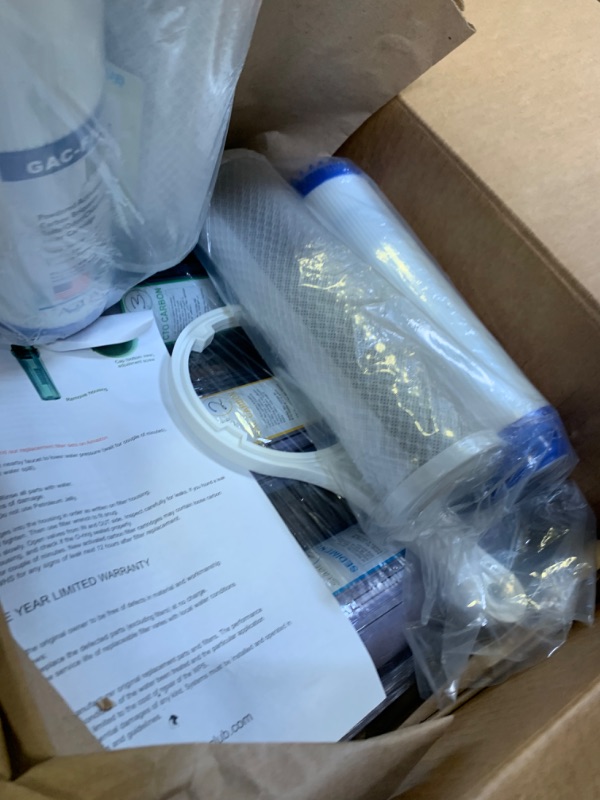 Photo 1 of 4 Years Supply (24 pcs) for 3 Stage Whole House Filtration System or Reverse Osmosis RO. Replacement Set of 3 filters: Sediment, GAC, CTO Carbon Block
