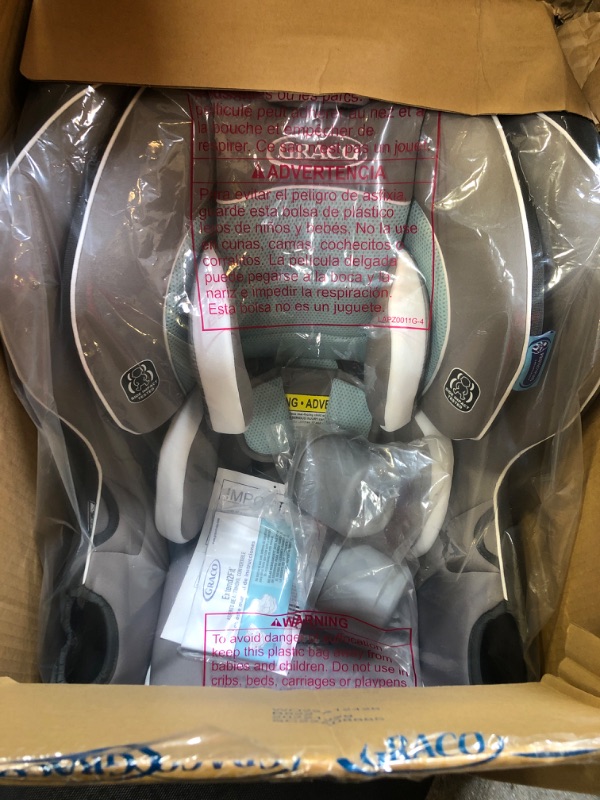 Photo 3 of Graco Extend2Fit Convertible Car Seat, Ride Rear Facing Longer with Extend2Fit, Spire 2-in-1 Spire