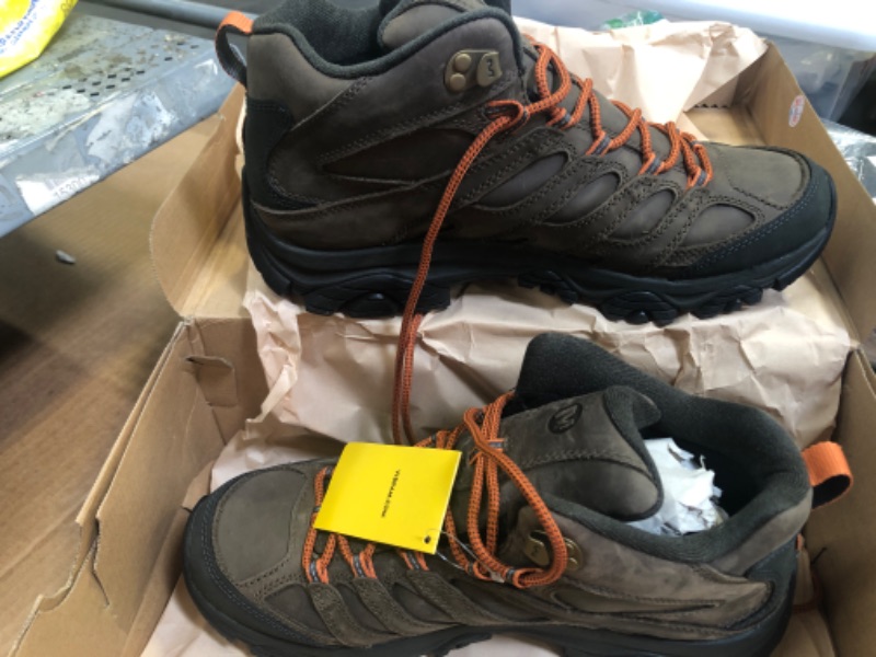 Photo 2 of 10.5---Merrell Men's Moab 3 Prime Mid Waterproof Hiking Boot 10.5 Canteen