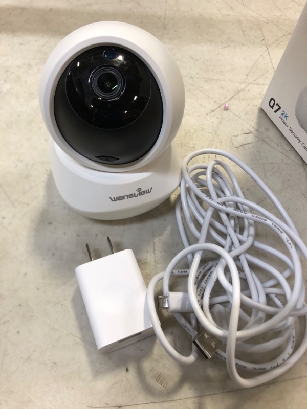 Photo 2 of wansview Security Camera Indoor Wireless for Pet 2K Cameras for Home Security with Phone app and Motion Detection,Cat/Dog/Nanny/Baby Camera with Pan Tilt, SD Card & Cloud Storage, Works with Alexa 1