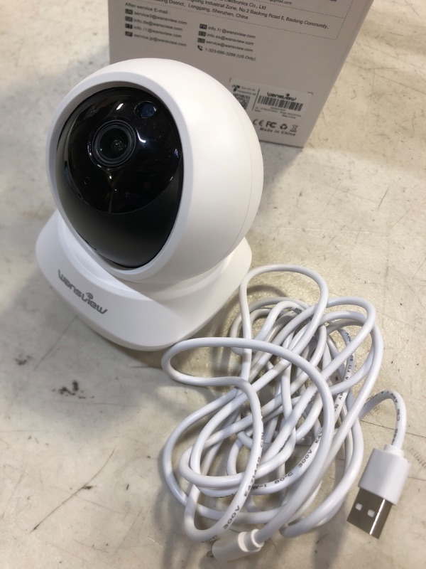 Photo 1 of wansview Security Camera Indoor Wireless for Pet 2K Cameras for Home Security with Phone app and Motion Detection,Cat/Dog/Nanny/Baby Camera with Pan Tilt, SD Card & Cloud Storage, Works with Alexa 1