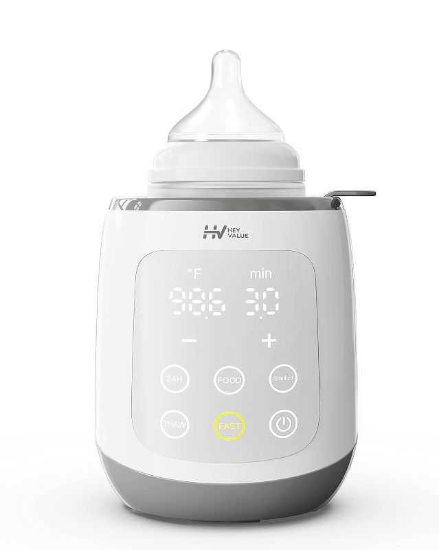 Photo 1 of Bottle Warmer, Baby Bottle Warmer 10-in-1 Fast Baby Food Heater&Thaw BPA-Free Milk Warmer with IMD LED Display Accurate Temperature Control for Breastmilk or