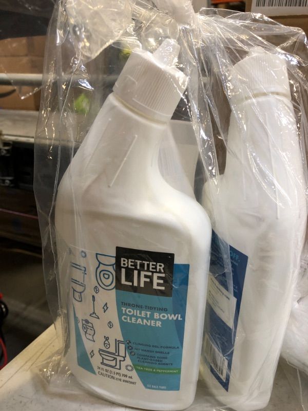 Photo 1 of Better Life Natural Toilet Bowl Cleaner, Tea Tree & Peppermint Scent, 24 Fl Oz (Pack of 2)