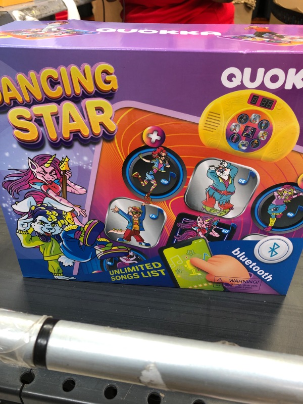 Photo 2 of Dance Mat Toy for Kids Ages 10-12 - Music Floor Game for Girls and Boys 4-8 Years Old by Quokka - Dancing Learning Pad for Toddlers 6-11 Year - Electronic Interactive Musical Activity Birthday Gift