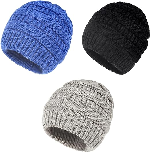 Photo 1 of ZVEZVI Soft Baby Toddler Beanies for Boys Girls Warm Knit Toddler Winter Hats for Kids SEE 2ND PHOTO FOR COLORS